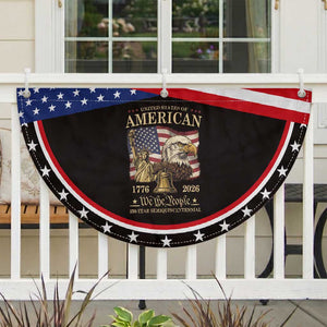 USA 250th Anniversary Patriotic Fan Flag America 1776-2026 Eagle Liberty Bell TS14 2pcs pack Classic Black Print Your Wear