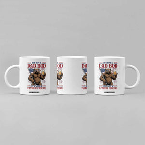 It's Not A Dad BOD It's A Father Figure Coffee Mug Dad Bear Drinking Beer 4th of July TS14 Print Your Wear