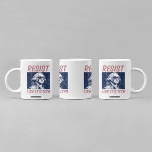 Resist Like its 1776 Coffee Mug America 4th of July 250 Years Freedom TS14 Print Your Wear