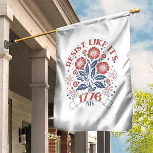 Resist Like its 1776 Garden Flag Vintage Boho Floral Subtle 250th Anniversary TS14 Print Your Wear