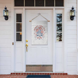 Resist Like its 1776 Garden Flag Vintage Boho Floral Subtle 250th Anniversary TS14 Print Your Wear