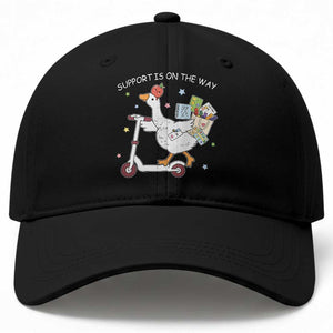 Special Education SPED Teacher Goose Scooter Baseball Cap Support Is On The Way TS14 Print Your Wear