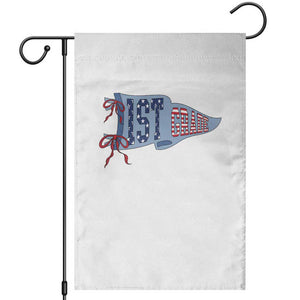 1st Grade Teacher Pennant US Flag Back to School Garden Flag TS14 White Print Your Wear