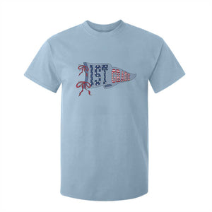 1st Grade Teacher Pennant US Flag Back to School T Shirt For Kid TS14 Light Blue Print Your Wear