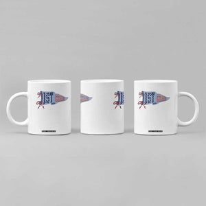 1st Grade Teacher Pennant US Flag Back to School Coffee Mug TS14 Print Your Wear