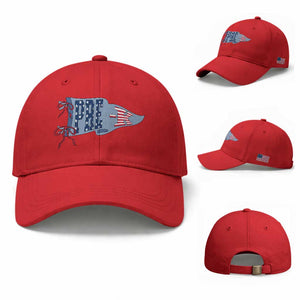 Pre-K Teacher Pennant US Flag Back to School Baseball Cap TS14 Baseball Cap Universal Fit Red Print Your Wear