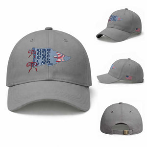Pre-K Teacher Pennant US Flag Back to School Baseball Cap TS14 Baseball Cap Universal Fit Sport Gray Print Your Wear