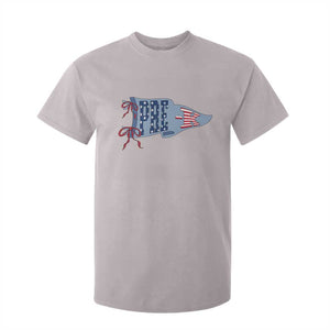 Pre-K Teacher Pennant US Flag Back to School T Shirt For Kid TS14 Ice Gray Print Your Wear