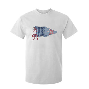 Pre-K Teacher Pennant US Flag Back to School T Shirt For Kid TS14 White Print Your Wear