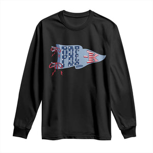 Pre-K Teacher Pennant US Flag Back to School Long Sleeve Shirt TS14 Black Print Your Wear