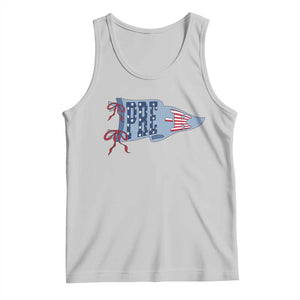 Pre-K Teacher Pennant US Flag Back to School Tank Top TS14 Ash Print Your Wear