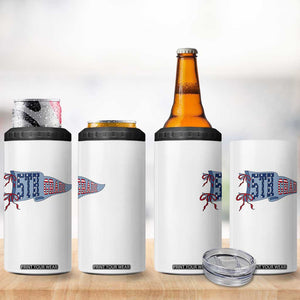 5th Grade Teacher Pennant US Flag Back to School 4 in 1 Can Cooler Tumbler TS14 Print Your Wear