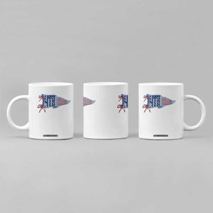 4th Grade Teacher Pennant US Flag Back to School Coffee Mug TS14 Print Your Wear