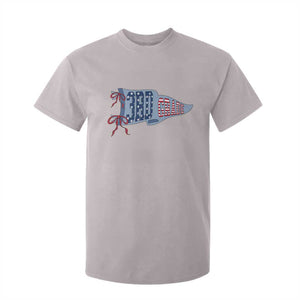 3rd Grade Teacher Pennant US Flag Back to School T Shirt For Kid TS14 Ice Gray Print Your Wear