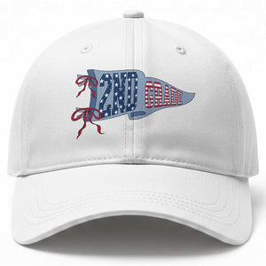 2nd Grade Teacher Pennant US Flag Back to School Baseball Cap TS14 Print Your Wear