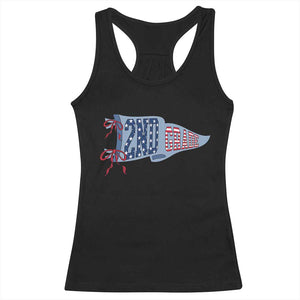 2nd Grade Teacher Pennant US Flag Back to School Racerback Tank Top TS14 Black Print Your Wear