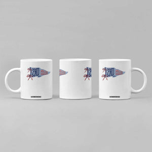 2nd Grade Teacher Pennant US Flag Back to School Coffee Mug TS14 Print Your Wear