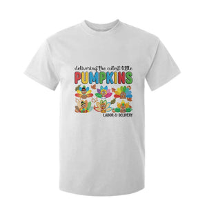 Thanksgiving Labor And Delivery Nurse T Shirt For Kid Cutest Turkeys TS14 White Print Your Wear