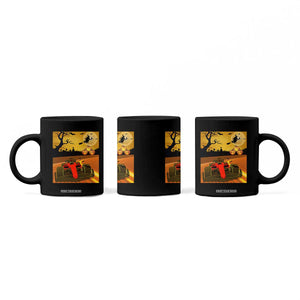 Vintage Race Car Halloween Pumpkin Retro Racing Coffee Mug TS14 Print Your Wear