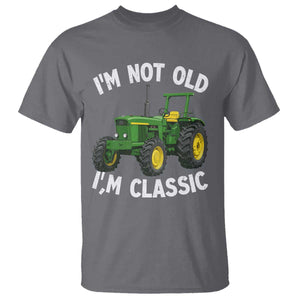 I'm Not Old I'm Classic T Shirt Vintage 1960s Classic Farm Tractor