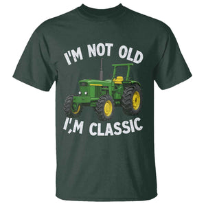 I'm Not Old I'm Classic T Shirt Vintage 1960s Classic Farm Tractor