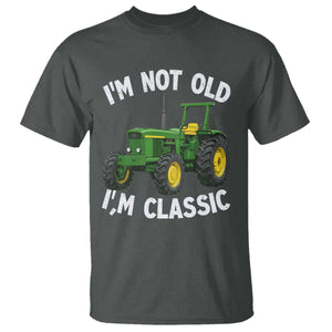 I'm Not Old I'm Classic T Shirt Vintage 1960s Classic Farm Tractor