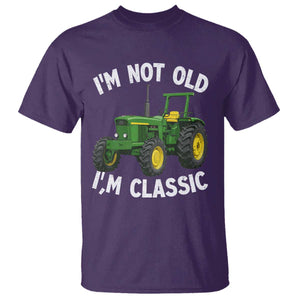 I'm Not Old I'm Classic T Shirt Vintage 1960s Classic Farm Tractor