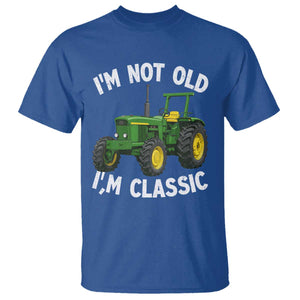 I'm Not Old I'm Classic T Shirt Vintage 1960s Classic Farm Tractor