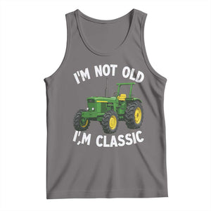 I'm Not Old I'm Classic Tank Top Vintage 1960s Classic Farm Tractor