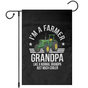 Farmer Grandpa Rancher Classic Farm Tractor Garden Flag
