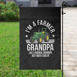 Farmer Grandpa Rancher Classic Farm Tractor Garden Flag
