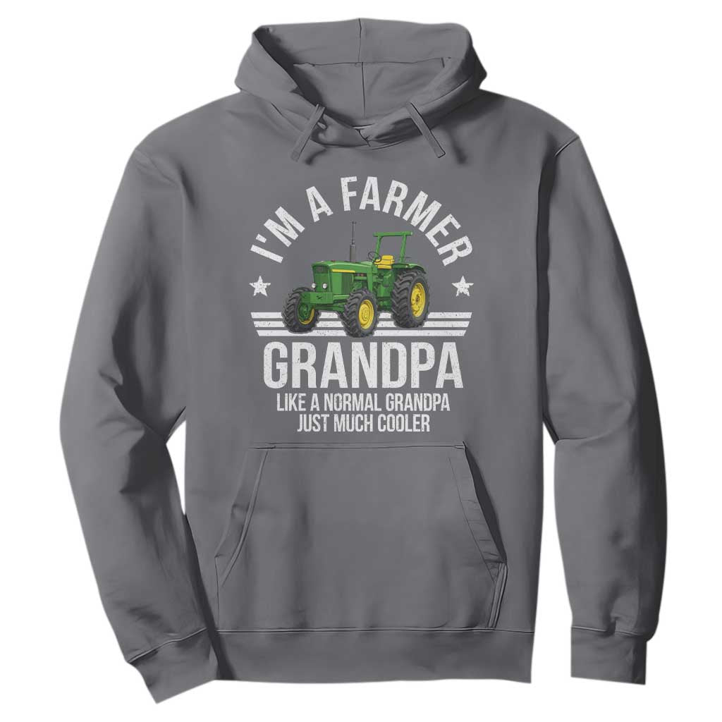 Farmer Grandpa Rancher Classic Farm Tractor Hoodie
