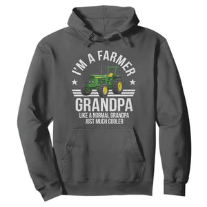 Farmer Grandpa Rancher Classic Farm Tractor Hoodie