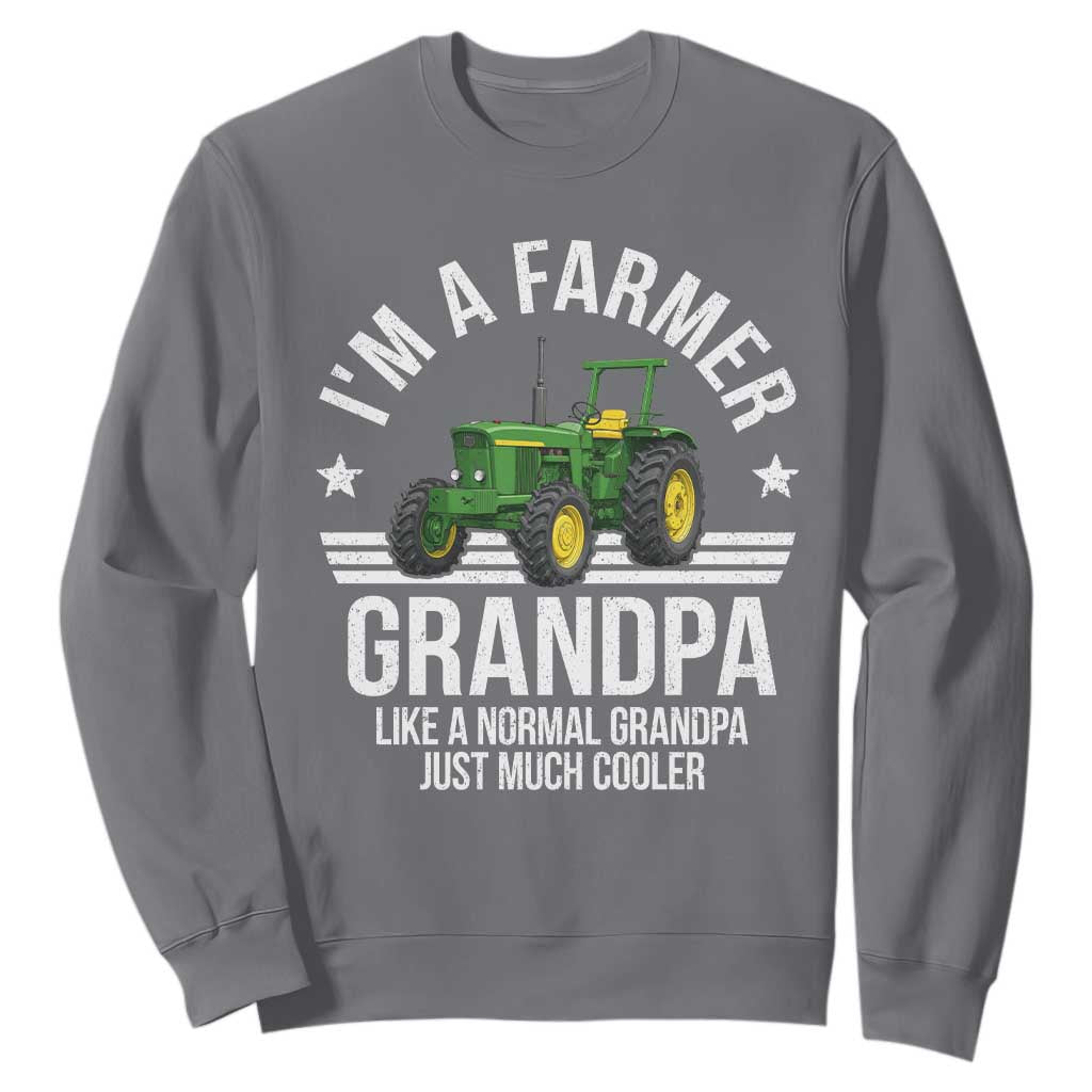 Farmer Grandpa Rancher Classic Farm Tractor Sweatshirt