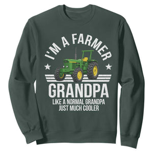 Farmer Grandpa Rancher Classic Farm Tractor Sweatshirt