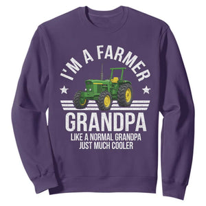 Farmer Grandpa Rancher Classic Farm Tractor Sweatshirt