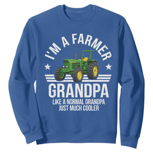 Farmer Grandpa Rancher Classic Farm Tractor Sweatshirt