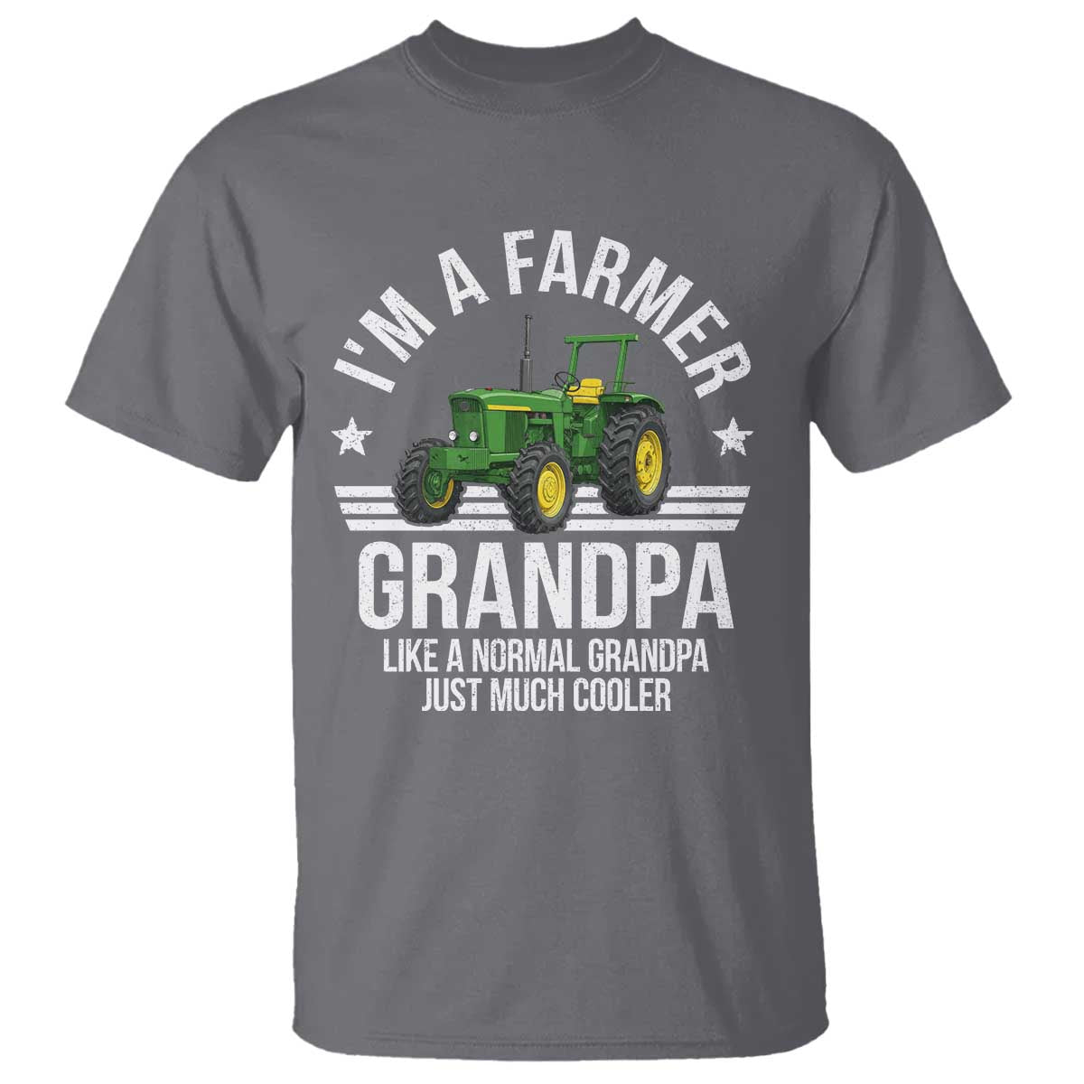 Farmer Grandpa Rancher Classic Farm Tractor T Shirt