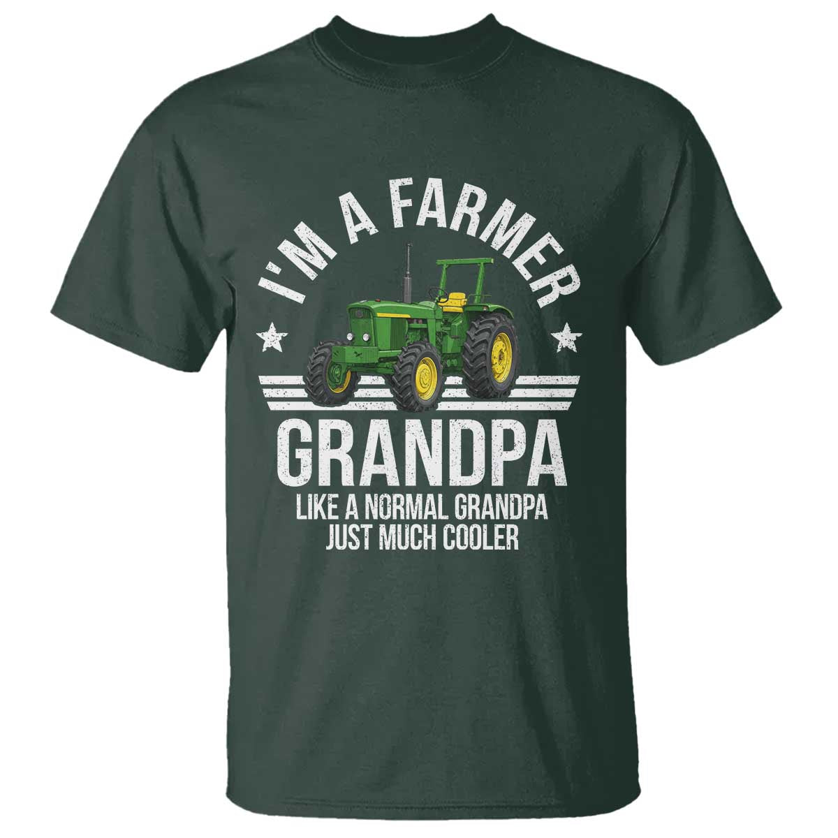 Farmer Grandpa Rancher Classic Farm Tractor T Shirt