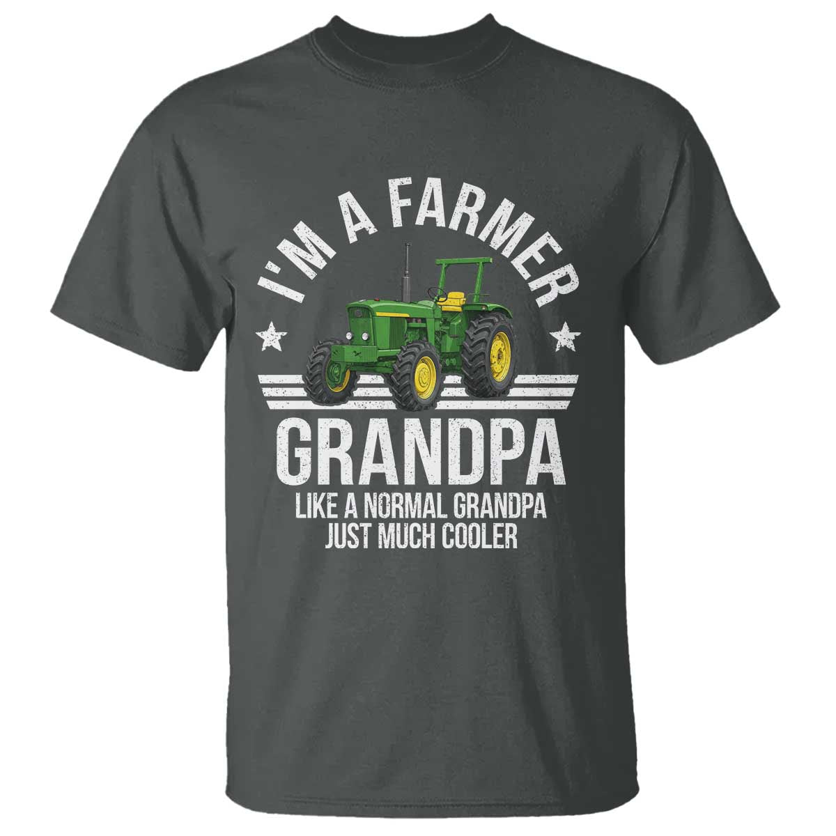 Farmer Grandpa Rancher Classic Farm Tractor T Shirt