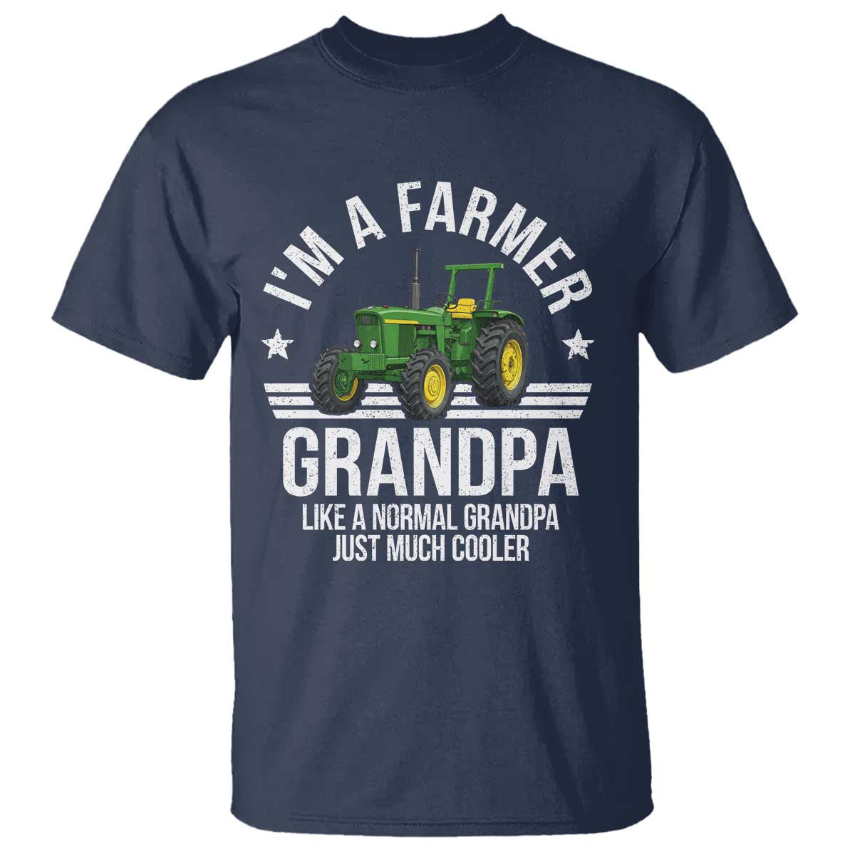Farmer Grandpa Rancher Classic Farm Tractor T Shirt