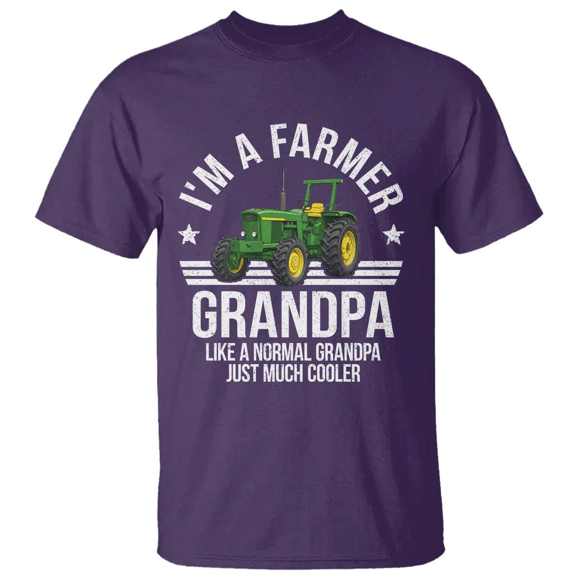 Farmer Grandpa Rancher Classic Farm Tractor T Shirt