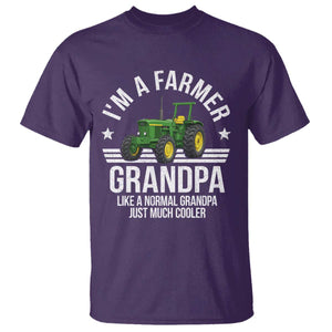 Farmer Grandpa Rancher Classic Farm Tractor T Shirt