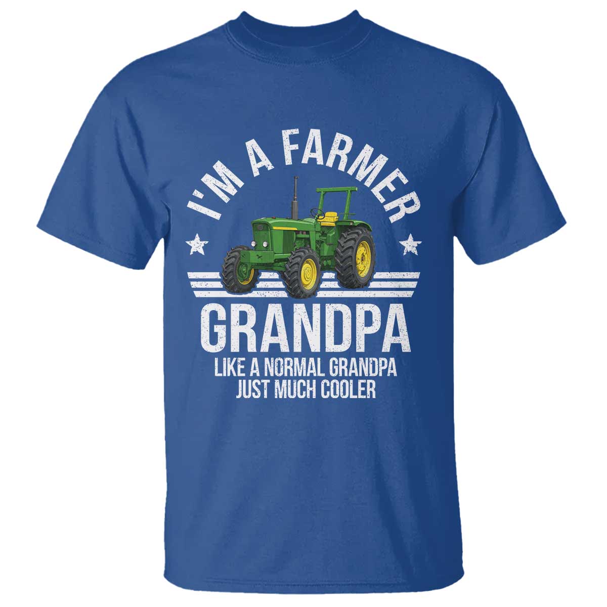 Farmer Grandpa Rancher Classic Farm Tractor T Shirt