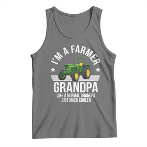 Farmer Grandpa Rancher Classic Farm Tractor Tank Top
