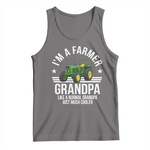 Farmer Grandpa Rancher Classic Farm Tractor Tank Top