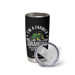 Farmer Grandpa Rancher Classic Farm Tractor Tumbler Cup