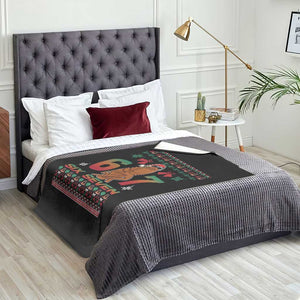 67 Six Seven Christmas Throw Blanket Marcus The Worm Robert Meme TS14 Print Your Wear