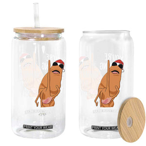 Marcus The Worm Robert Meme Christmas Glass Can You Are Running The Vibe TS14 Print Your Wear