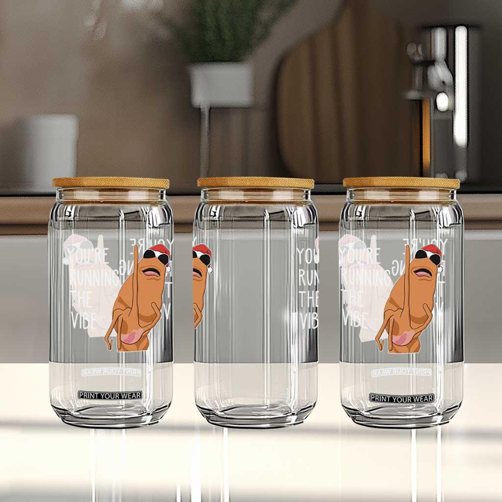 Marcus The Worm Robert Meme Christmas Glass Can You Are Running The Vibe TS14 Print Your Wear